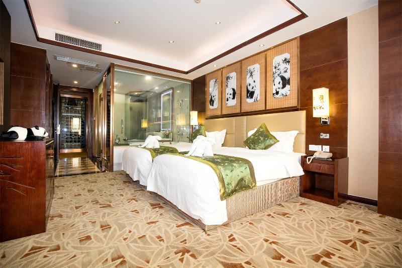 Chengdu Panda Prince Culture Hotel Exterior photo