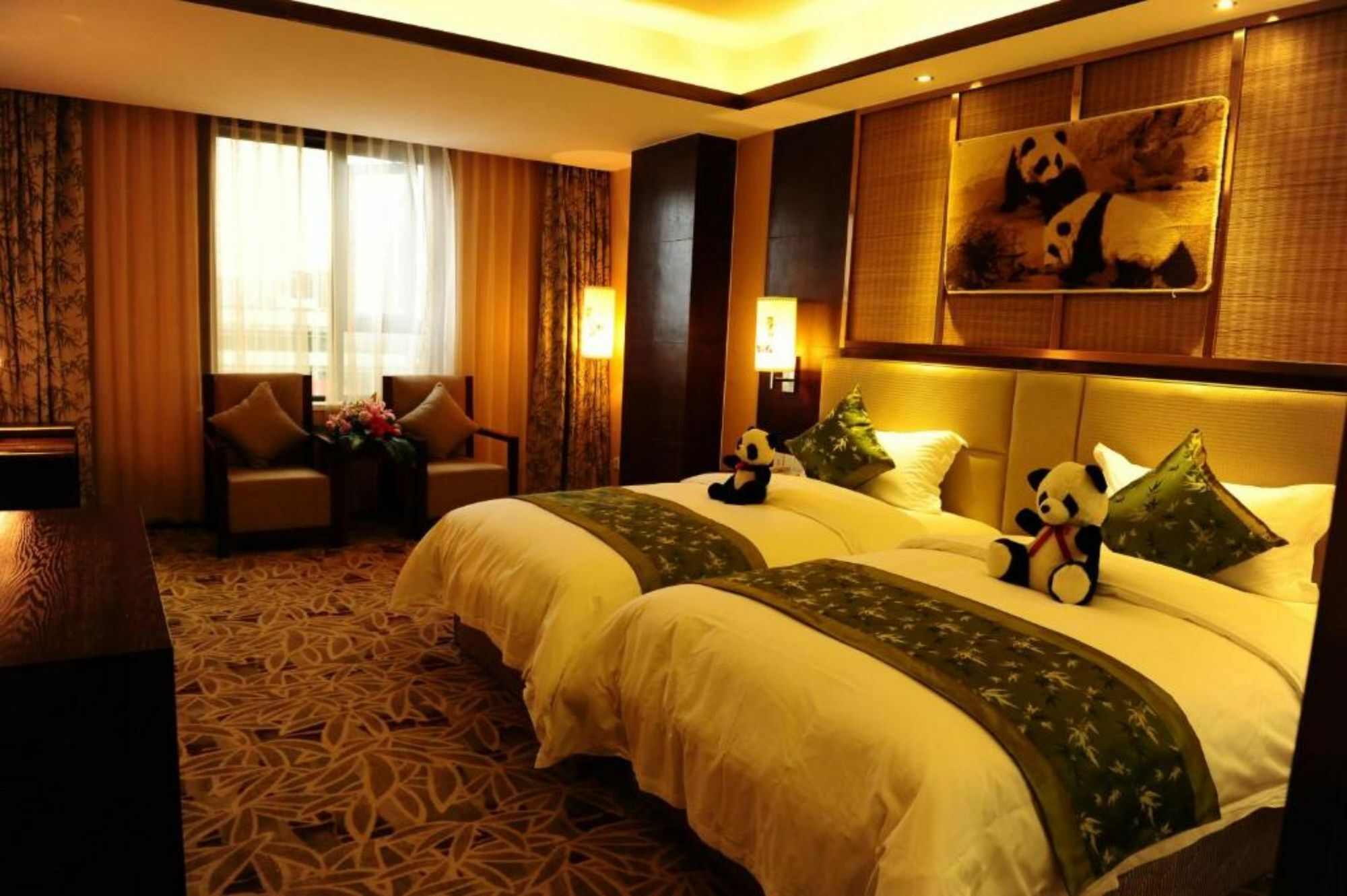 Chengdu Panda Prince Culture Hotel Exterior photo